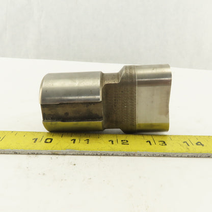 1.000 X 2.000 Oval Concave CNC Turret Punch For 1.750" Holder