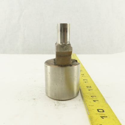 0.500 X 2.000 Oval Concave CNC Turret Punch For 1.750" Holder