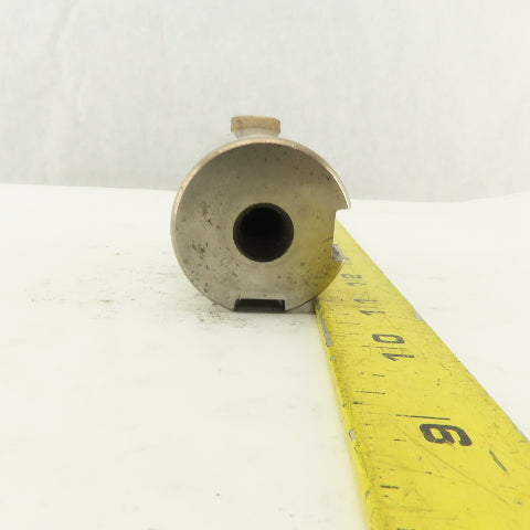 0.500 X 2.000 Oval Concave CNC Turret Punch For 1.750" Holder