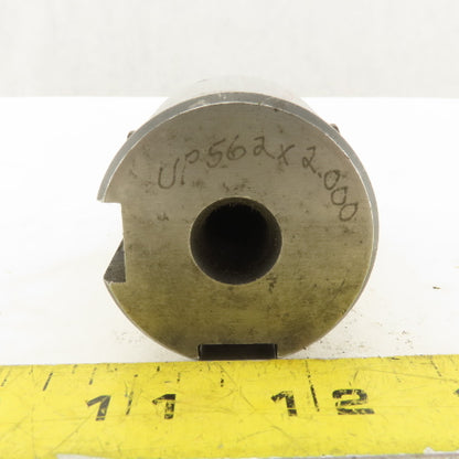0.5625" X 2.000 Oval Concave CNC Turret Punch For 1.750" Holder