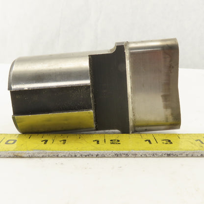 0.5625" X 2.000 Oval Concave CNC Turret Punch For 1.750" Holder
