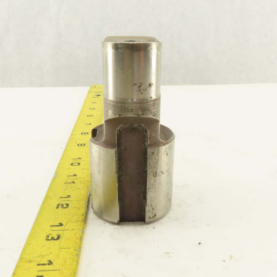 1.000" X 2.000 Oval Concave CNC Turret Punch For 1.750" Holder