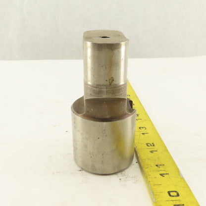1.000" X 2.000 Oval Concave CNC Turret Punch For 1.750" Holder