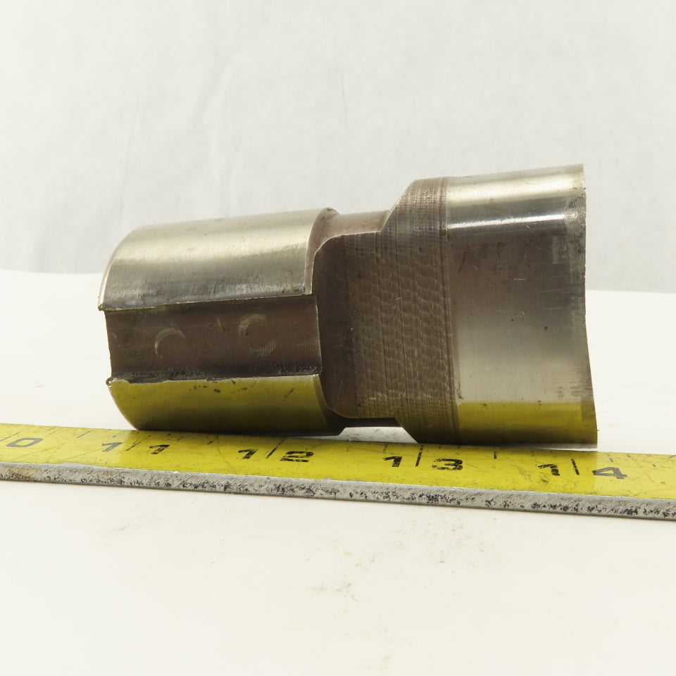 1.000" X 2.000 Oval Concave CNC Turret Punch For 1.750" Holder