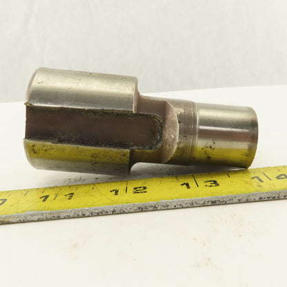 1.000" X 2.000 Oval Concave CNC Turret Punch For 1.750" Holder