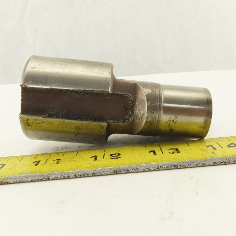 1.000" X 2.000 Oval Concave CNC Turret Punch For 1.750" Holder