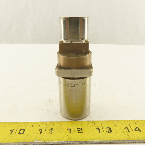0.687 X 1.000 Oval CNC Turret Punch For 1.3125" Holder