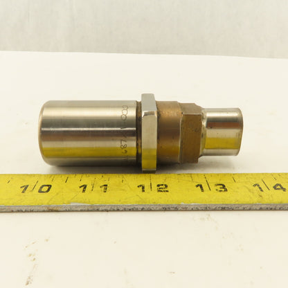 0.687 X 1.000 Oval CNC Turret Punch For 1.3125" Holder