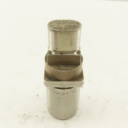 0.687 X 1.000 Oval CNC Turret Punch For 1.3125" Holder