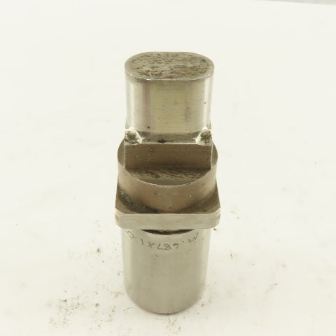 0.687 X 1.000 Oval CNC Turret Punch For 1.3125" Holder