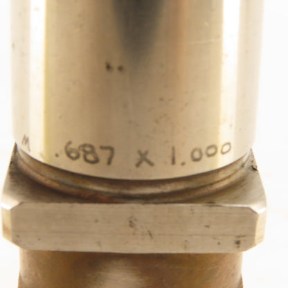 0.685 X 1.000 Oval CNC Turret Punch For 1.3125" Holder
