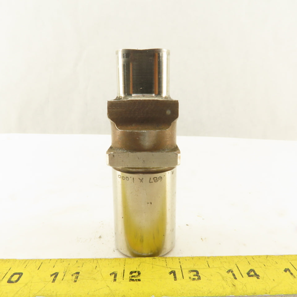 0.685 X 1.000 Oval CNC Turret Punch For 1.3125" Holder