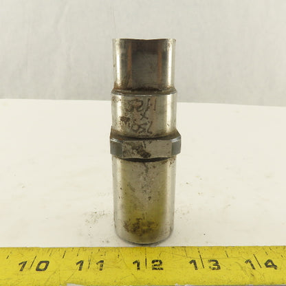 0.750 X 1.1250 Oval Concave CNC Turret Punch For 1.3125" Holder