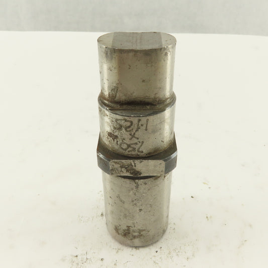 0.750 X 1.1250 Oval Concave CNC Turret Punch For 1.3125" Holder