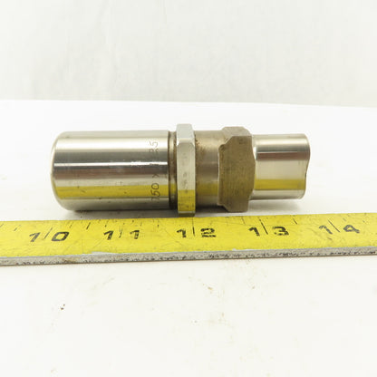 0.750 X 1.1250 Oval Concave Square Shoulder CNC Turret Punch For 1.3125" Holder