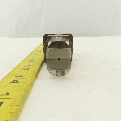 0.750 X 1.1250 Oval Concave Square Shoulder CNC Turret Punch For 1.3125" Holder