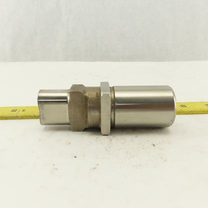 0.750 X 1.1250 Oval Concave Square Shoulder CNC Turret Punch For 1.3125" Holder