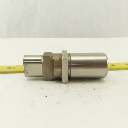 0.750 X 1.1250 Oval Concave Square Shoulder CNC Turret Punch For 1.3125" Holder