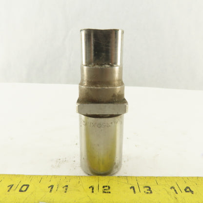 0.750 X 1.1250 Oval Concave CNC Turret Punch For 1.3125" Holder