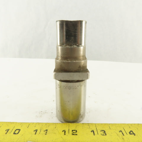0.750 X 1.1250 Oval Concave CNC Turret Punch For 1.3125" Holder