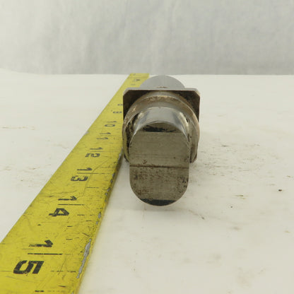 0.750 X 1.1250 Oval Concave CNC Turret Punch For 1.3125" Holder