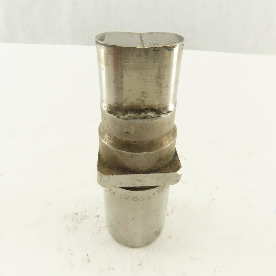 0.750 X 1.1250 Oval Concave CNC Turret Punch For 1.3125" Holder