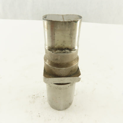0.750 X 1.1250 Oval Concave CNC Turret Punch For 1.3125" Holder