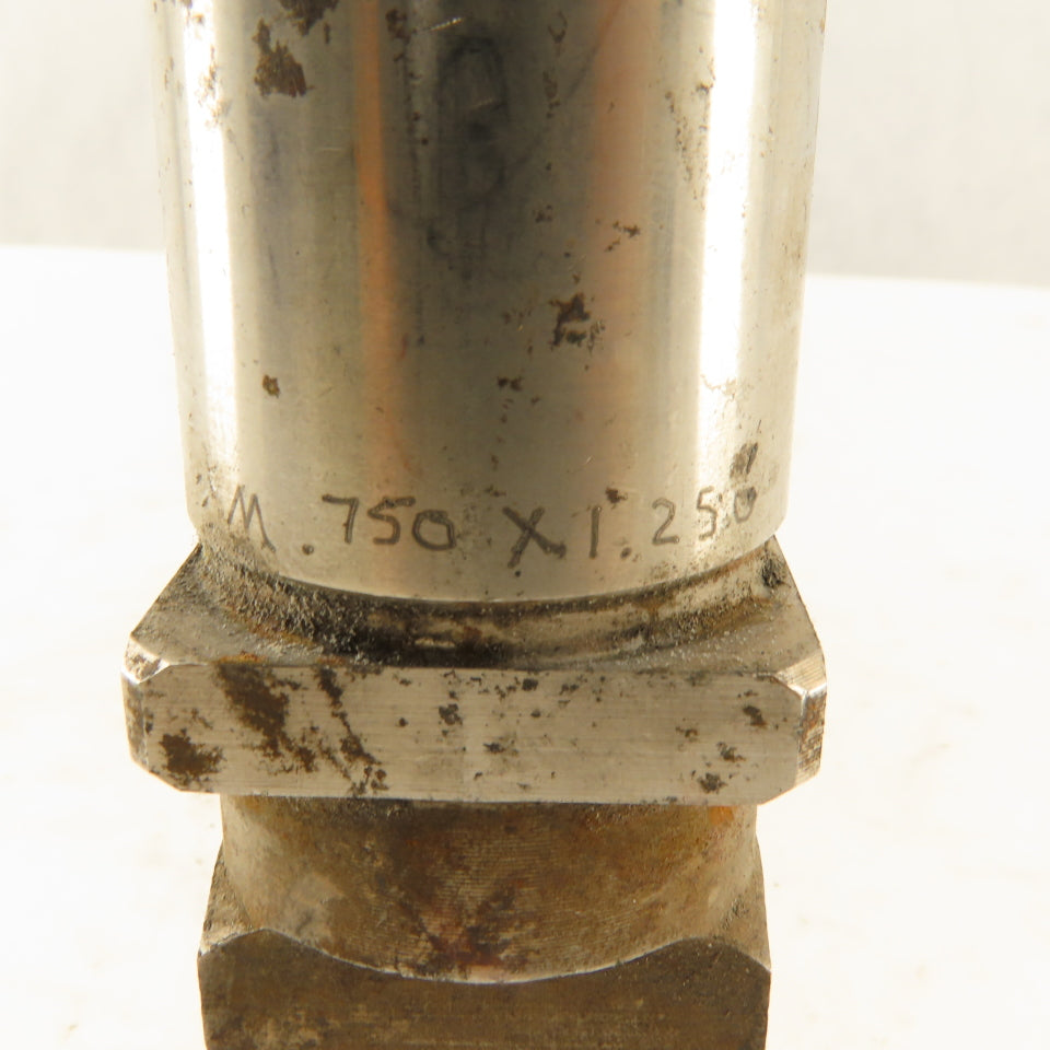 0.750 X 1.1250 Oval Concave CNC Turret Punch For 1.3125" Holder