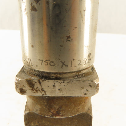 0.750 X 1.1250 Oval Concave CNC Turret Punch For 1.3125" Holder