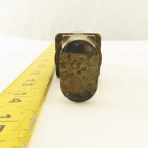 0.750 X 1.1250 Oval Concave CNC Turret Punch For 1.3125" Holder