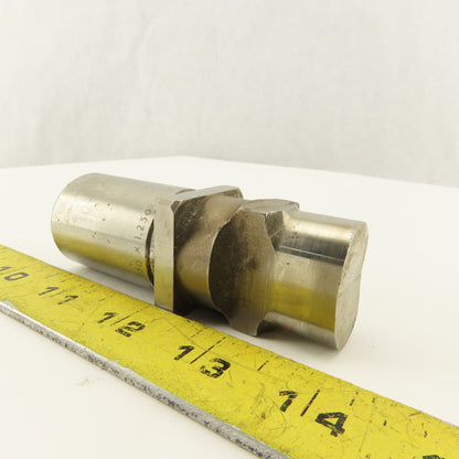 0.750 X 1.250 Oval Concave Square Shoulder CNC Turret Punch For 1.3125" Holder