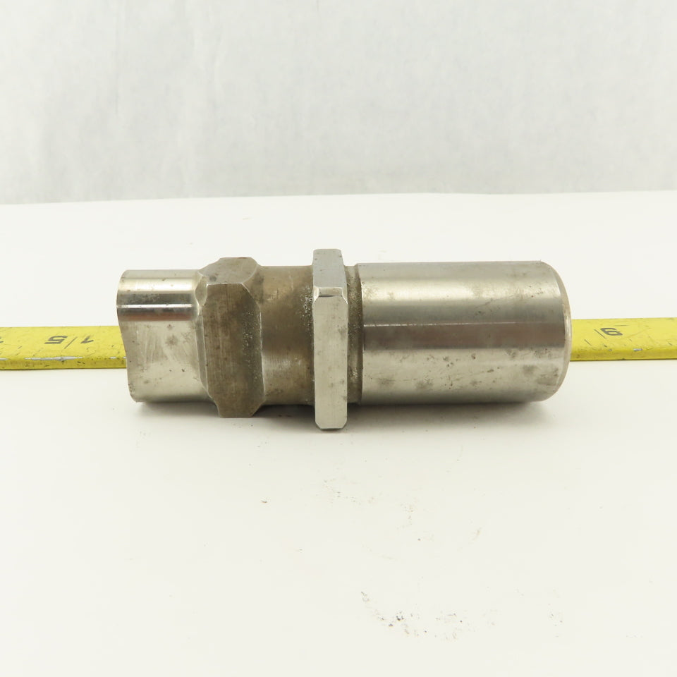 0.750 X 1.250 Oval Concave Square Shoulder CNC Turret Punch For 1.3125" Holder