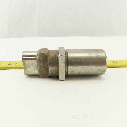 0.750 X 1.250 Oval Concave Square Shoulder CNC Turret Punch For 1.3125" Holder