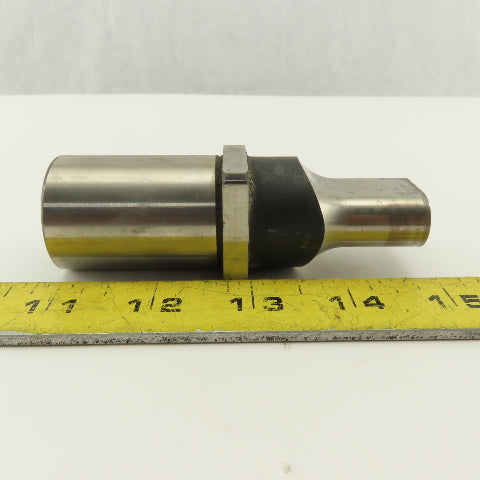 0.625 X 1.125 Oval  Square Shoulder CNC Turret Punch For 1.3125" Holder