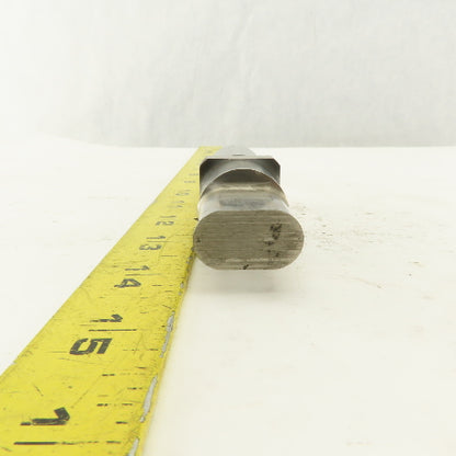 0.5625 X 1.000 Oval Round  Shoulder CNC Turret Punch For 1.0625" Holder