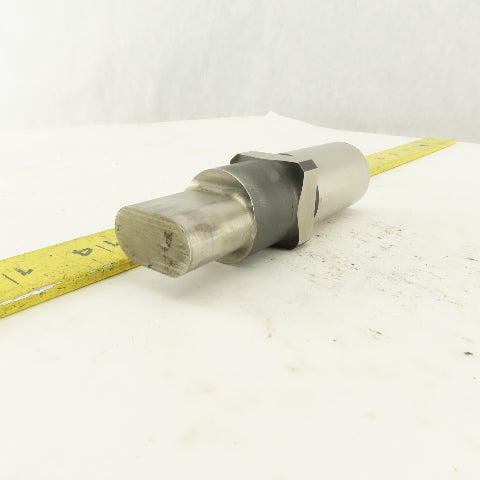 0.5625 X 1.000 Oval Round  Shoulder CNC Turret Punch For 1.0625" Holder