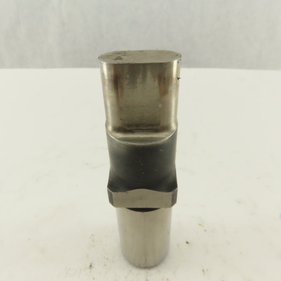 0.5625 X 1.000 Oval Round  Shoulder CNC Turret Punch For 1.0625" Holder