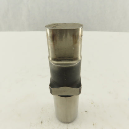 0.5625 X 1.000 Oval Round  Shoulder CNC Turret Punch For 1.0625" Holder