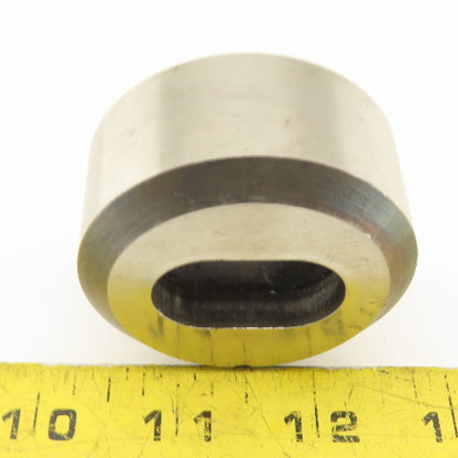 .750 X 1.250 +.020 Oval CNC Turret Die For 2.250 Holder