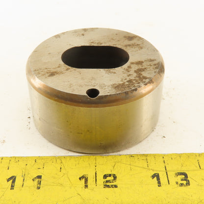 .688 X 1.062 +.030 Oval CNC Turret Die For 2.250 Holder