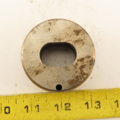 .688 X 1.062 +.030 Oval CNC Turret Die For 2.250 Holder