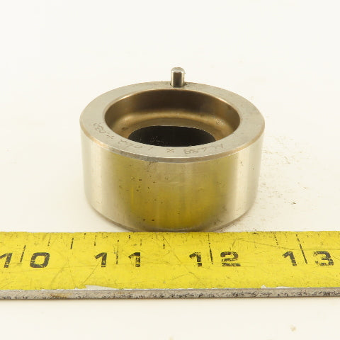.688 X 1.062 +.030 Oval Hole Die Slug Relief CNC Turret For 1.5625 Holder