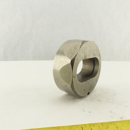 1.019 X 2.019 Actual Oval Slug Relief Die CNC Turret For 2.750 Holder