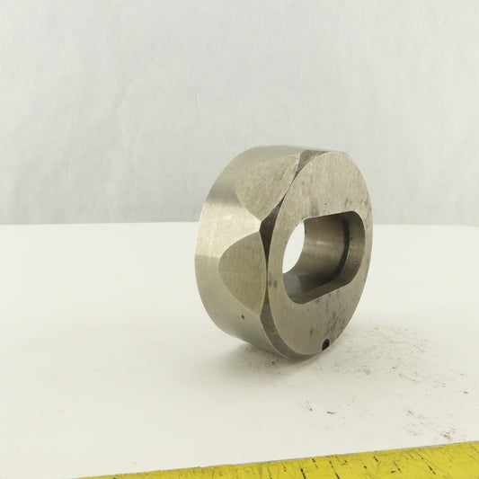 1.019 X 2.019 Actual Oval Slug Relief Die CNC Turret For 2.750 Holder