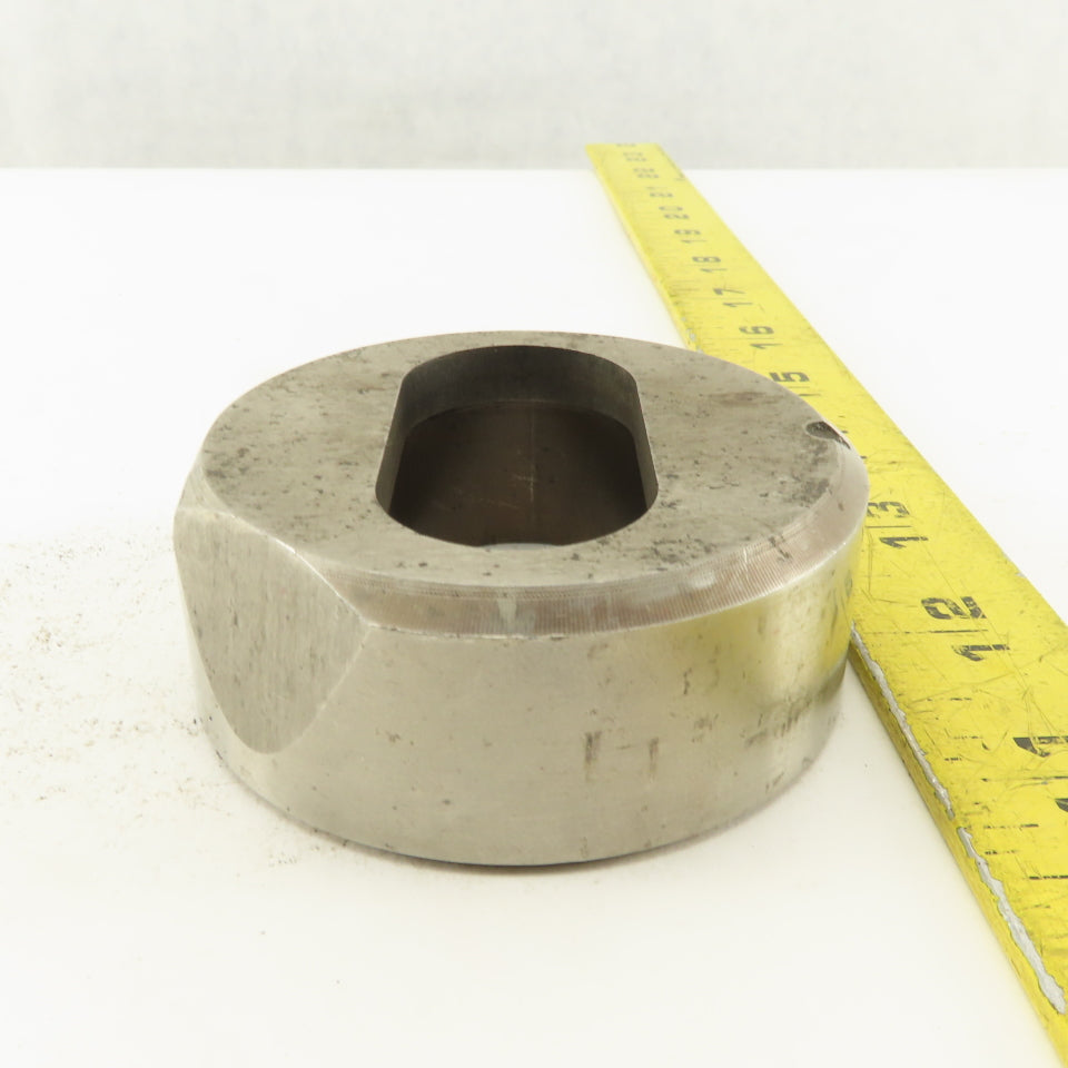 1.020 X 2.020 Actual Oval Slug Relief Die CNC Turret For 2.750 Holder