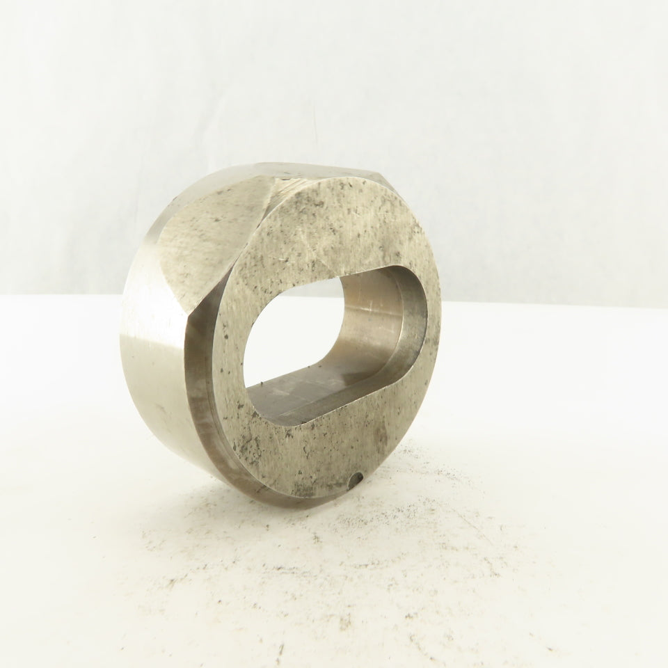 1.020 X 2.020 Actual Oval Slug Relief Die CNC Turret For 2.750 Holder