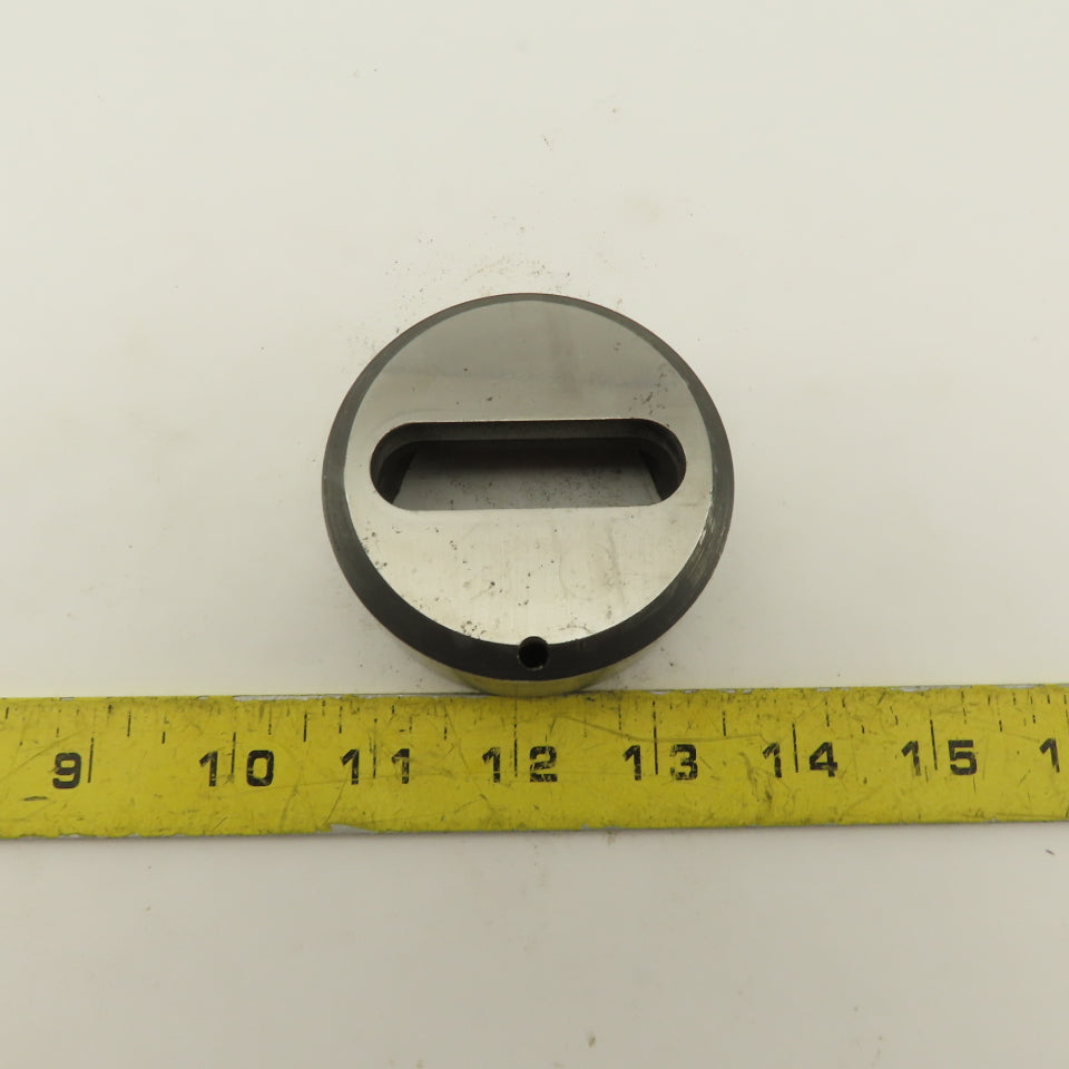 .602 X 2.040 Oval Slug Relief Die CNC Turret For 2.750 Holder