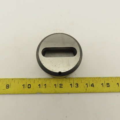 .602 X 2.040 Oval Slug Relief Die CNC Turret For 2.750 Holder