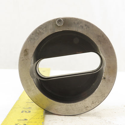 .602 X 2.040 Oval Slug Relief Die CNC Turret For 2.750 Holder