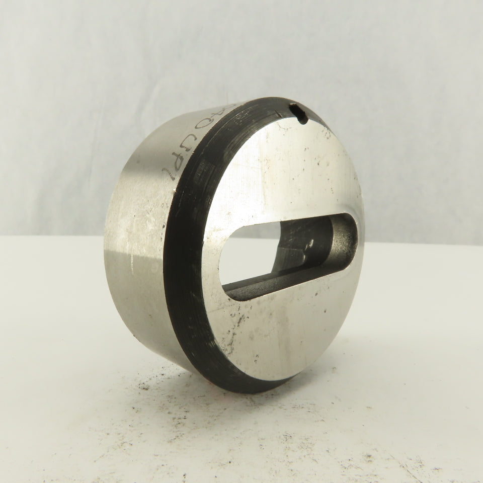 .602 X 2.040 Oval Slug Relief Die CNC Turret For 2.750 Holder
